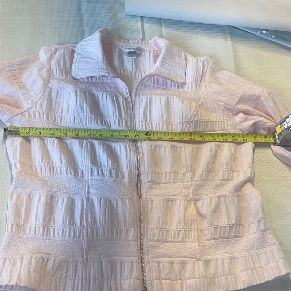 Christopher & Banks Light Pink Utility Jacket - Picture 8 of 12